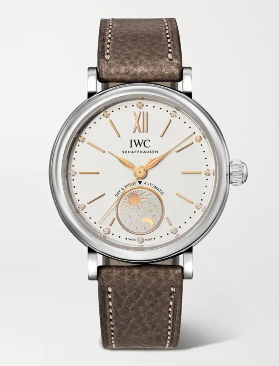 Textured Leather Watch